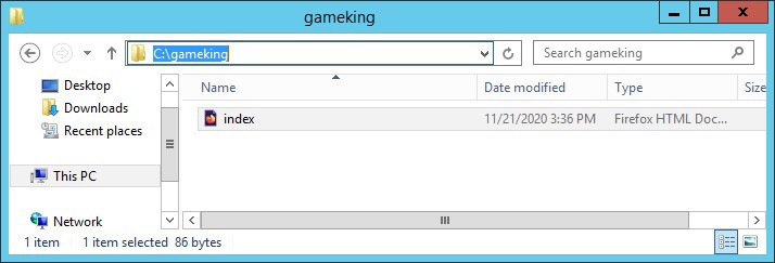 IIS - Virtualhost directory IIS - Virtualhost directory