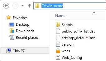 IIS - WIN-ACME LETS ENCRYPT IIS - WIN-ACME LETS ENCRYPT