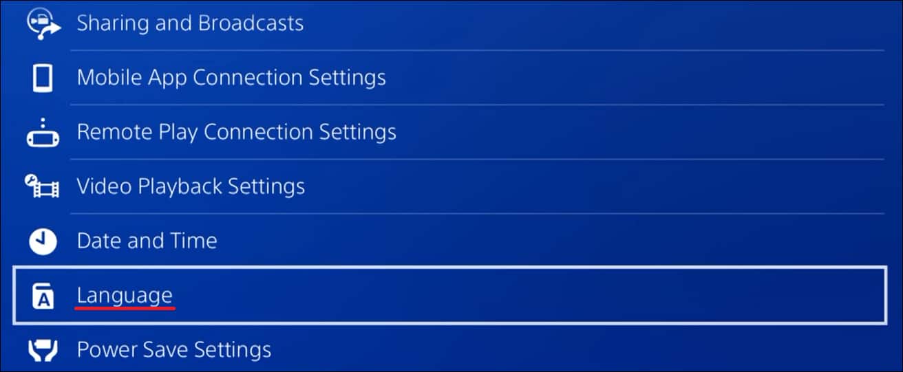 изменить язык playstation 5 изменить язык playstation 5