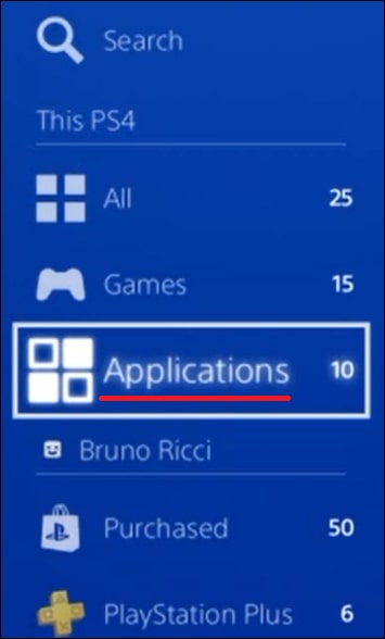 Playstation - Applications Playstation - Applications
