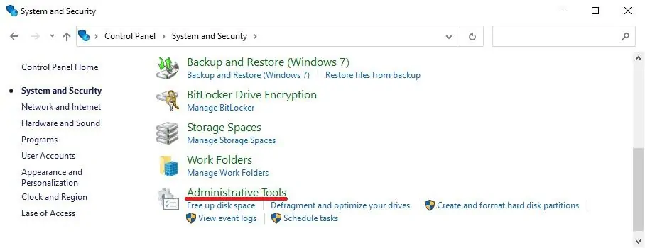 Windows 10 - Administrative tools - RSAT