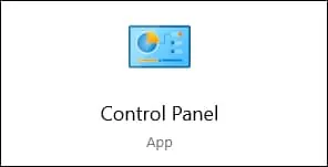 Windows 10 - Control panel