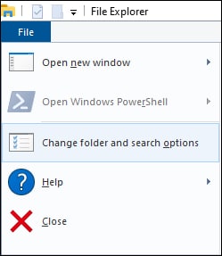 Windows 10 - File explorer properties