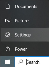 Windows 10 - Start menu Settings