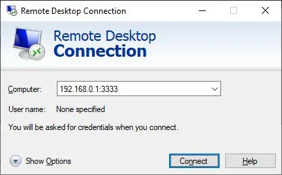 Windows - Change Remote desktop TCP port
