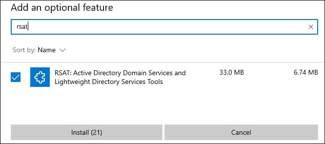 Windows 10 powershell active directory management