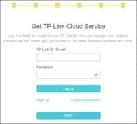 Archer X10 AX1500 - Initial configuration - Cloud