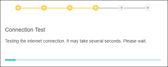 Archer X10 AX1500 - Initial configuration - Internet connection test Archer X10 AX1500 - Initial configuration - Internet connection test