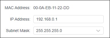 Archer X10 - Network configuration Archer X10 - Network configuration