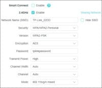 Archer X10 - Wireless configuration