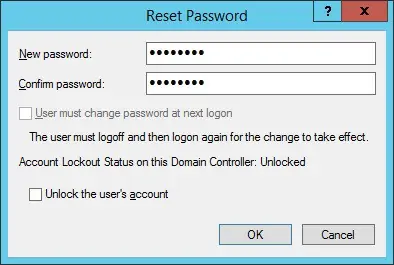IIS - Digest authentication reset password