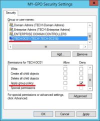 GPO - Exclude computer account