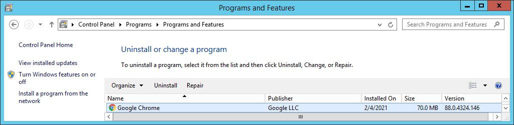 GPO - Install Google Chrome MSI package