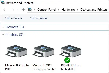 GPO - install printer