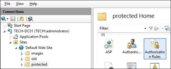 IIS - Authorization configuration IIS - Authorization configuration