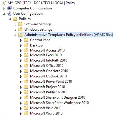 GPO - Microsoft Office 2010