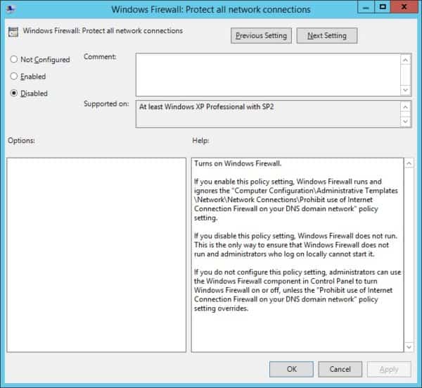 Tutorial GPO Disable the Windows Firewall [ Step by step ]
