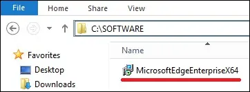 Microsoft Edge - MSI Installer