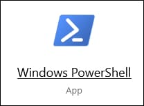 Start Powershell