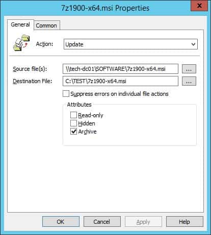 GPO - Copy file to remote computers