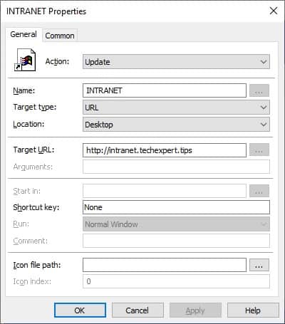 GPO - Create a Shortcut on Desktop GPO - Create a Shortcut on Desktop