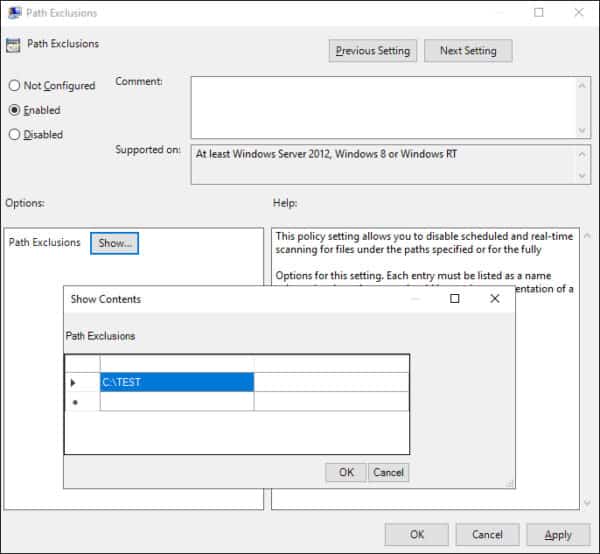 チュートリアル GPO Windows Defender でのパスの除外 [ ステップ バイ ステップ ]