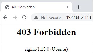 Nginx - Deny IP address