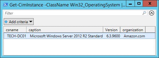 Powershell - CIM Query Powershell - CIM Query