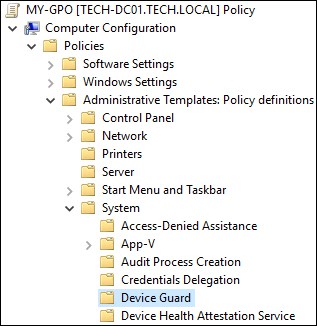 GPO - Enable Device Guard GPO - Enable Device Guard