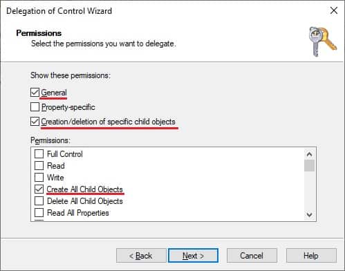 Active Directory - Delegate permission to add computers