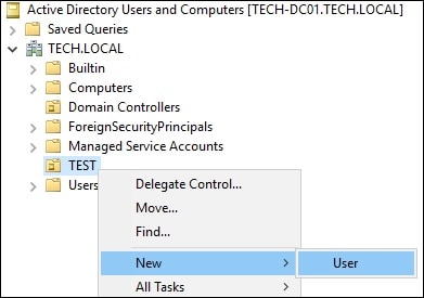 Active Directory - Permission to create user accounts Active Directory - Permission to create user accounts