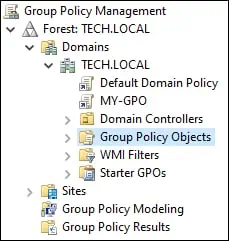 WINDOWS - GROUP POLICY OBJECT